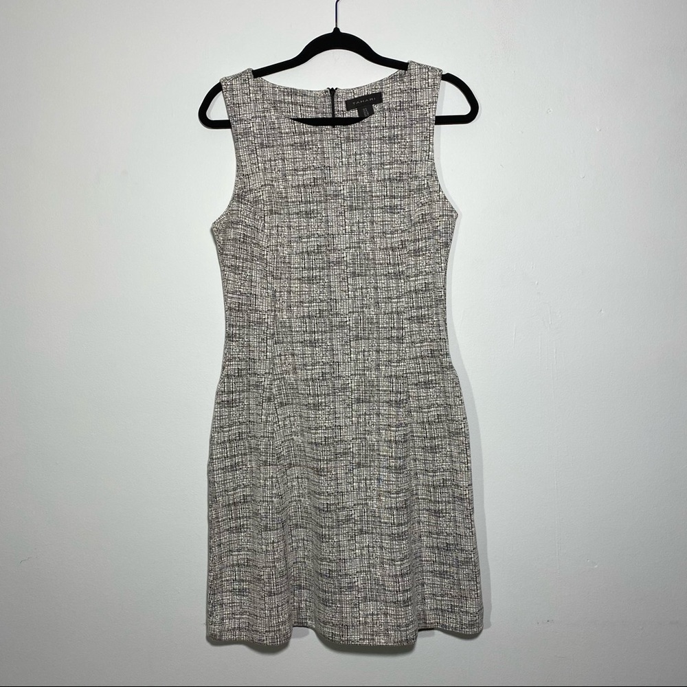 Tahari Fit and Flare Pocket Dress